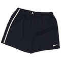NIKE Mens Sport Shorts XL Navy Blue Striped Polyester