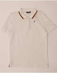 K-WAY Mens Polo Shirt Medium White