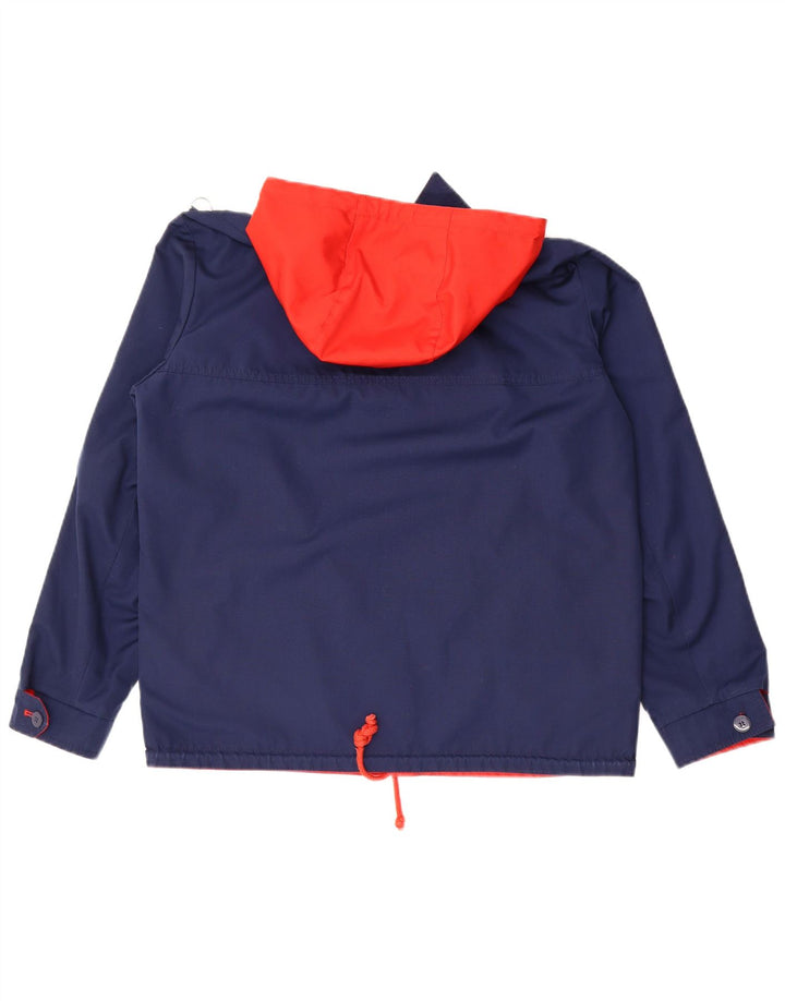 VALMELINE Mens Hooded Reversible Jacket UK 40 Large Red Polyester