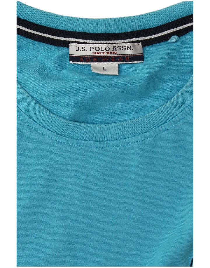 U.S. Polo Assn. Mens T-Shirt Top Large Blue
