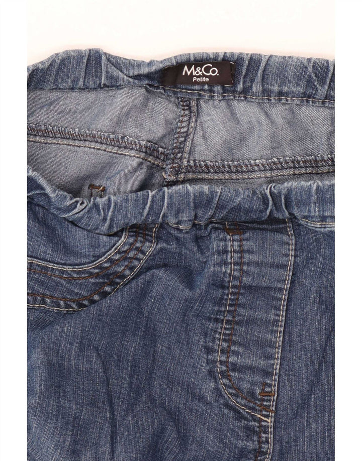 M&Co Womens Petite Jegging Jeans W32 L26 Blue