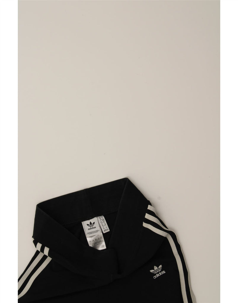 ADIDAS Womens Leggings UK 10 Small  Black Cotton Vintage Adidas and Second-Hand Adidas from Messina Hembry 