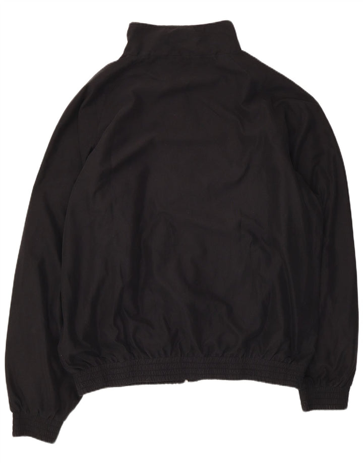 Fila Mens Tracksuit Top Jacket XL Black Polyester