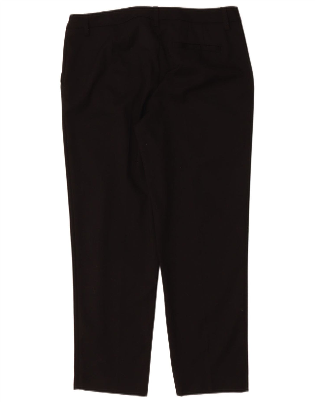 Trussardi Womens Straight Casual Trousers W32 L25 Black