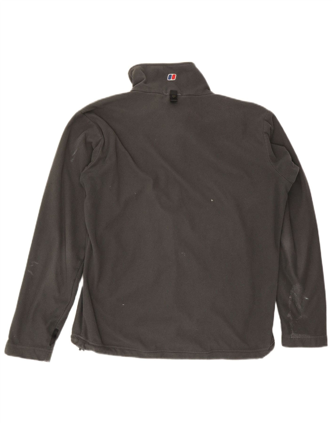 Bergans Mens Fleece Jacket UK 38 Medium Grey