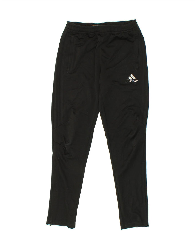 ADIDAS Boys Climacool Tracksuit Trousers 13-14 Years Black Polyester | Vintage Adidas | Thrift | Second-Hand Adidas | Used Clothing | Messina Hembry 