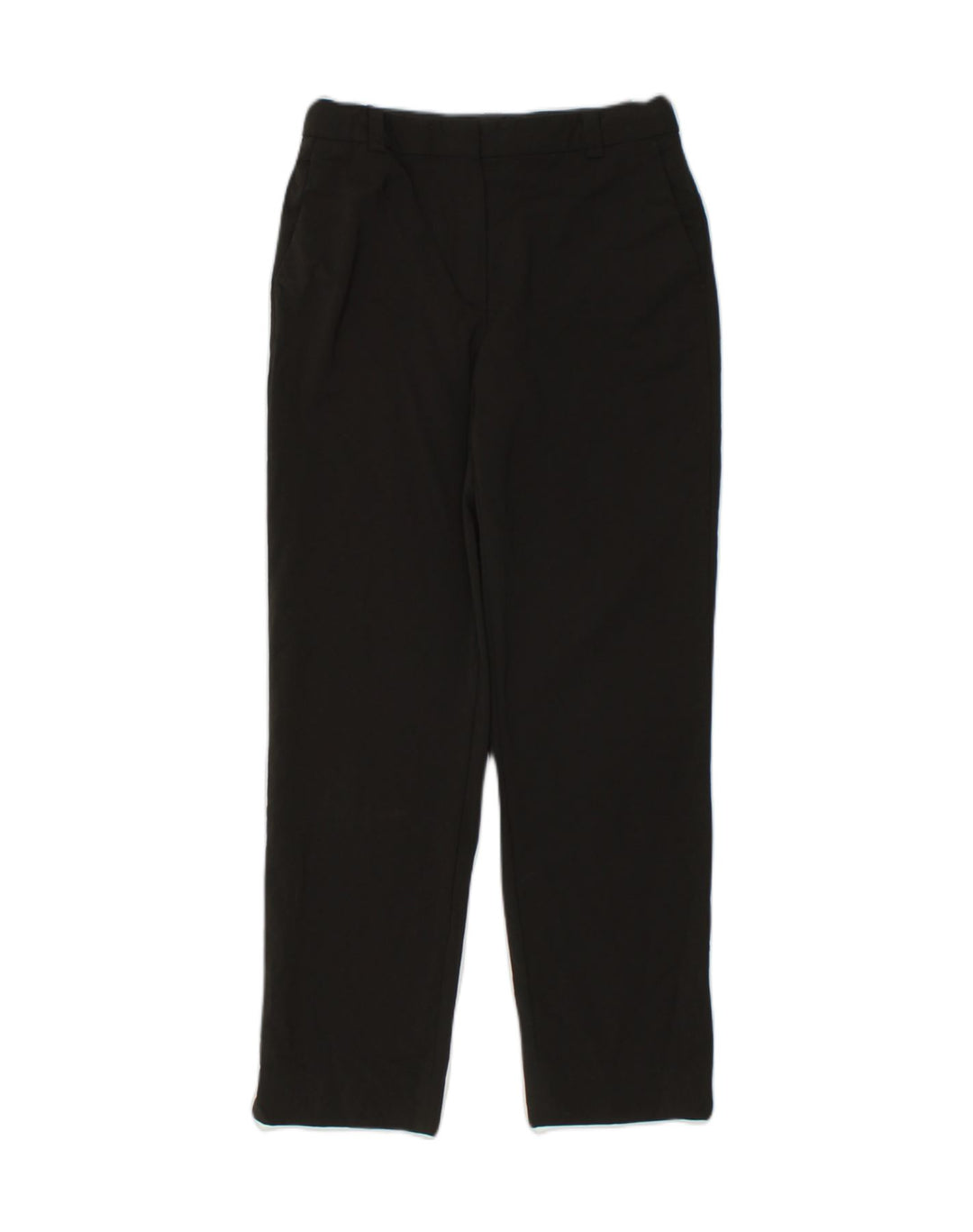 MASSIMO DUTTI Womens Tapered Casual Trousers US 4 XS W27 L27 Black Wool | Vintage Massimo Dutti | Thrift | Second-Hand Massimo Dutti | Used Clothing | Messina Hembry 