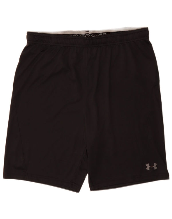 Under Armour Boys Heat Gear Sport Shorts 13-14 Years XL Black