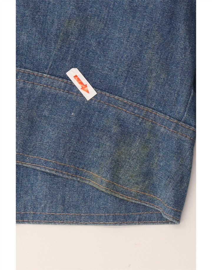 Vintage Womens Denim Jacket UK 14 Large Blue