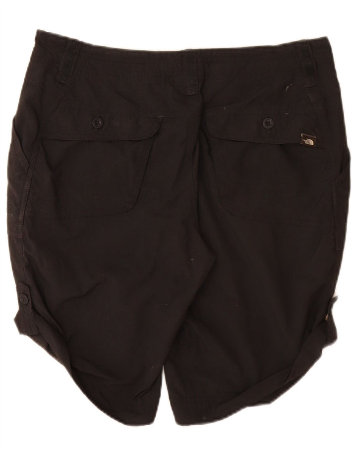 The North Face Womens Casual Shorts US 8 Medium W32  Black Nylon