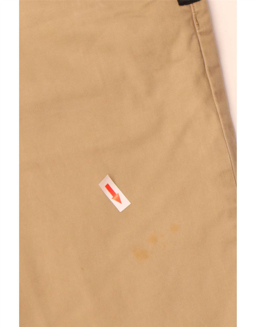 DC Mens Chino Shorts W36 Large Beige Cotton