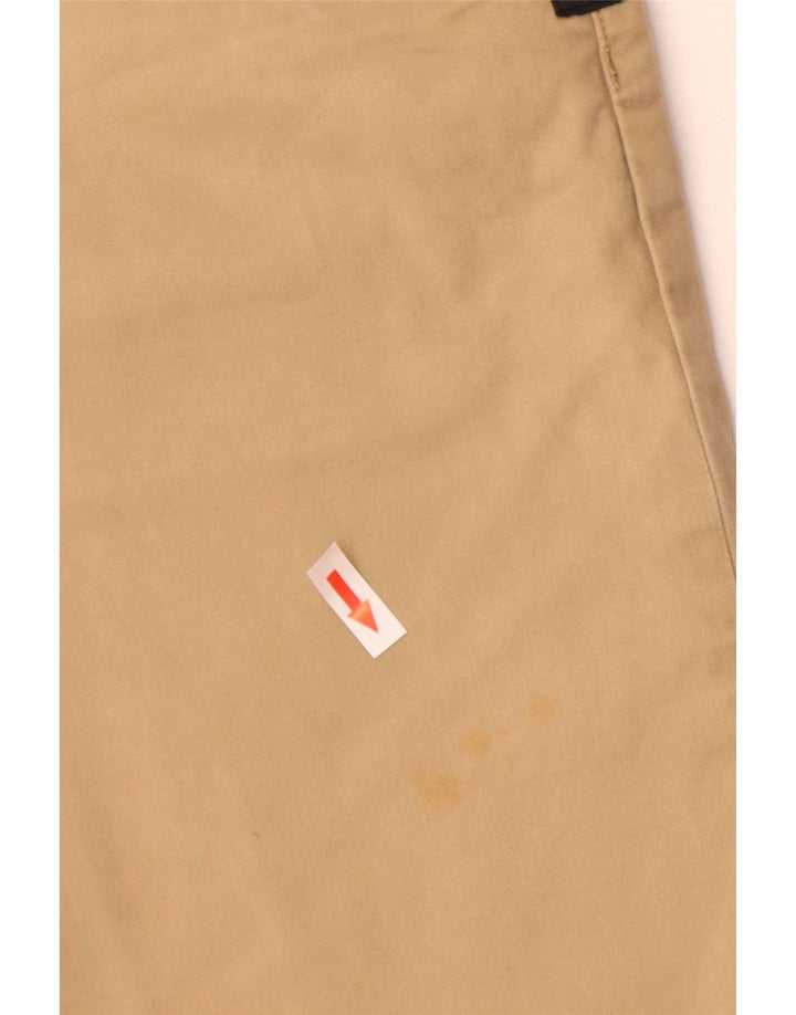 DC Mens Chino Shorts W36 Large Beige Cotton