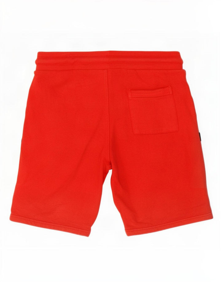 Superdry Mens Sport Shorts Large Red Cotton