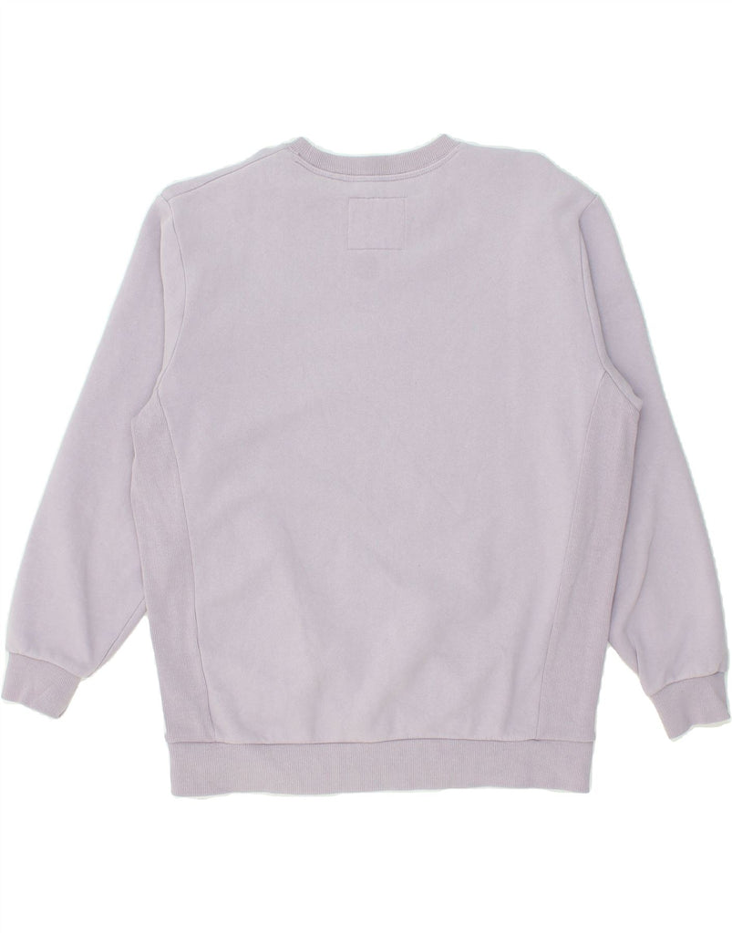 SUPERDRY Womens Sweatshirt Jumper UK 12 Medium Purple Cotton Vintage Superdry and Second-Hand Superdry from Messina Hembry 