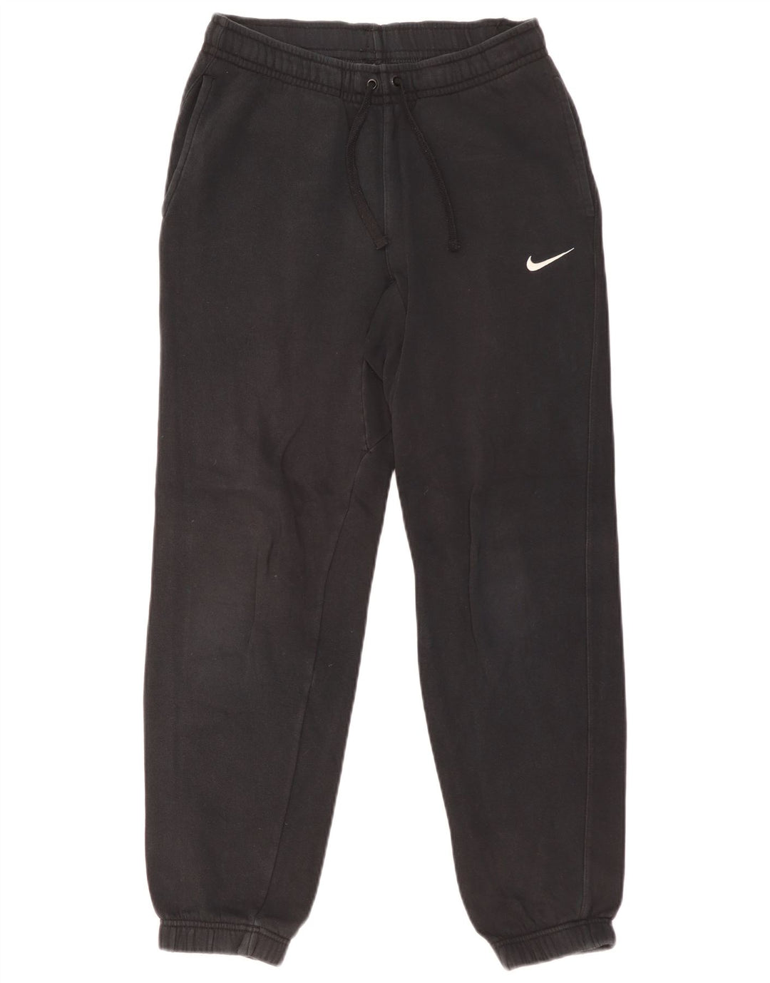 Nike Mens Tracksuit Trousers Joggers Small Black Cotton