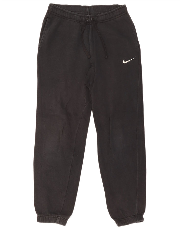 Nike Mens Tracksuit Trousers Joggers Small Black Cotton
