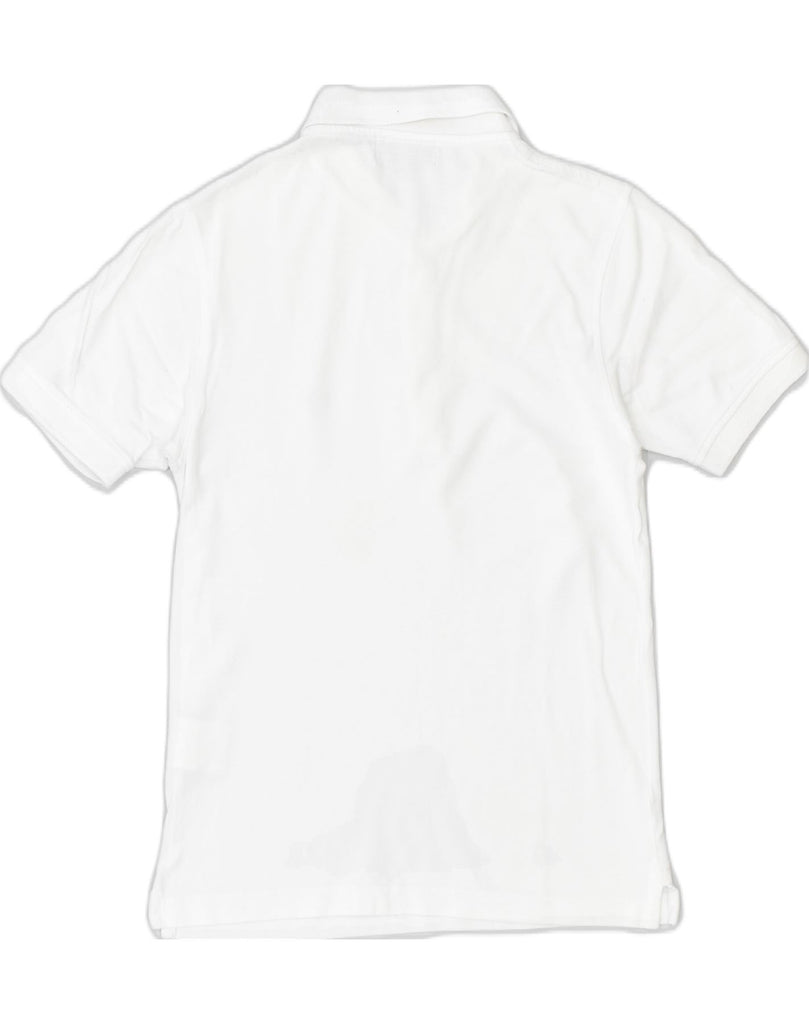 LYLE & SCOTT Mens Polo Shirt Small White Cotton | Vintage Lyle & Scott | Thrift | Second-Hand Lyle & Scott | Used Clothing | Messina Hembry 