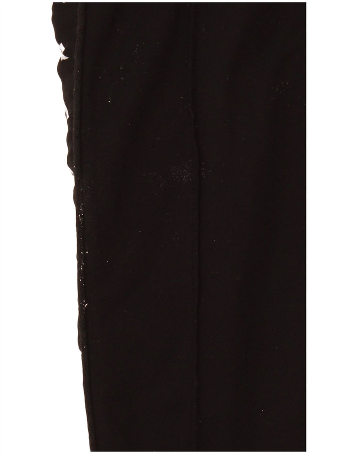 Kappa Mens Graphic Tracksuit Trousers XL  Black Polyester