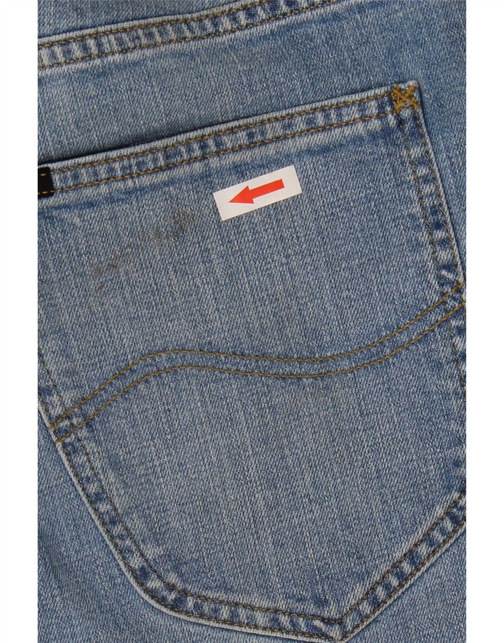 Lee Mens Daren Zip Fly Slim Jeans W32 L32 Blue Cotton