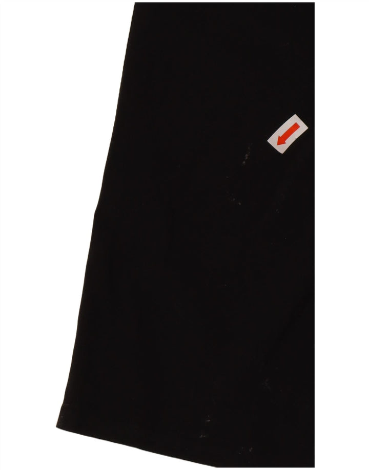 ATHLETA Womens Wide Leg Tracksuit Trousers US 6 Medium  Black Polyester