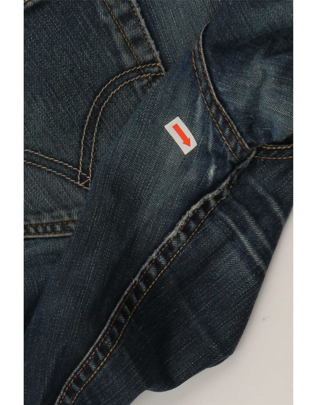 Levi's Mens 511 Distressed Slim Jeans W33 L29 Blue Cotton