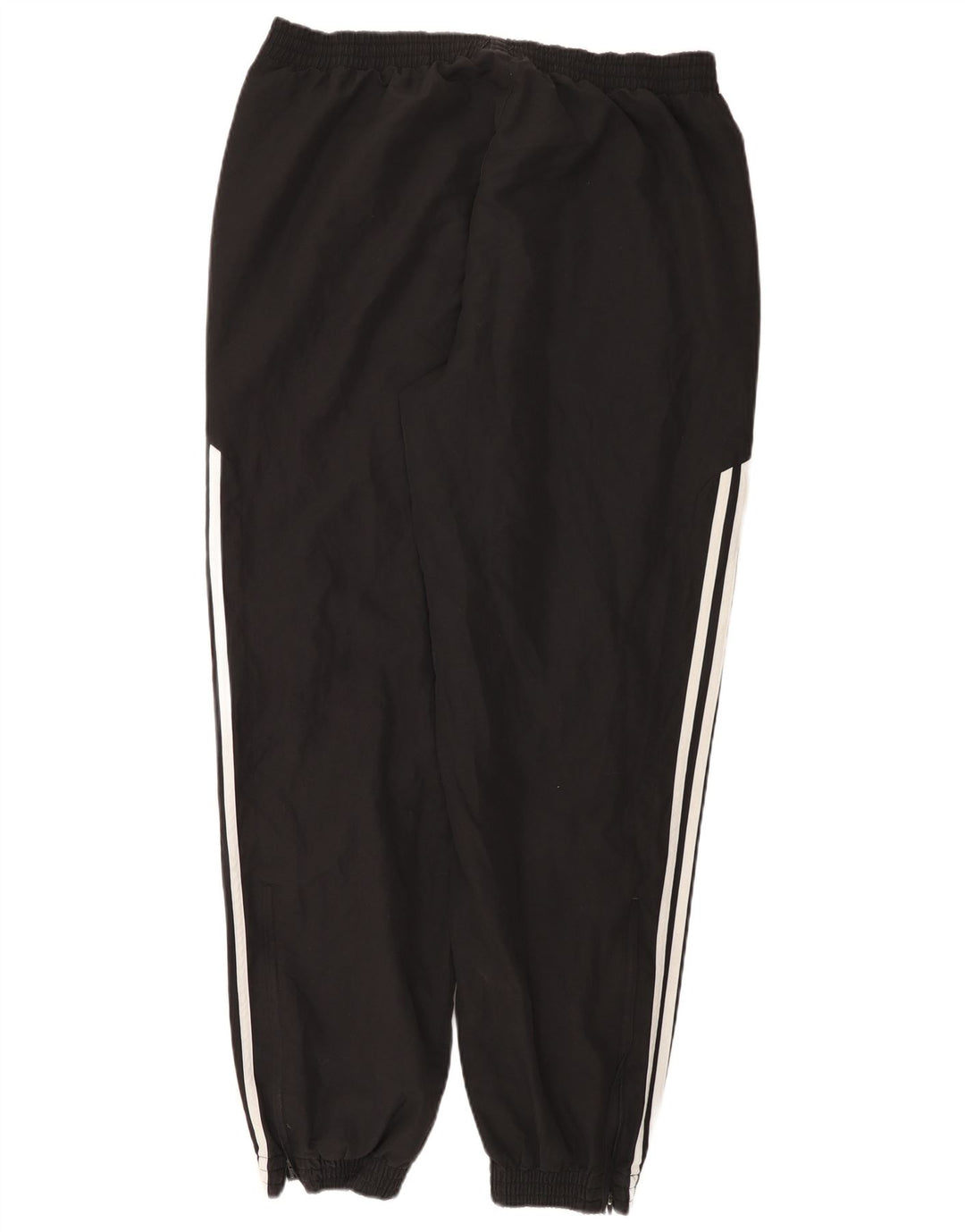 Adidas Mens Tracksuit Trousers Joggers Large Black Polyester
