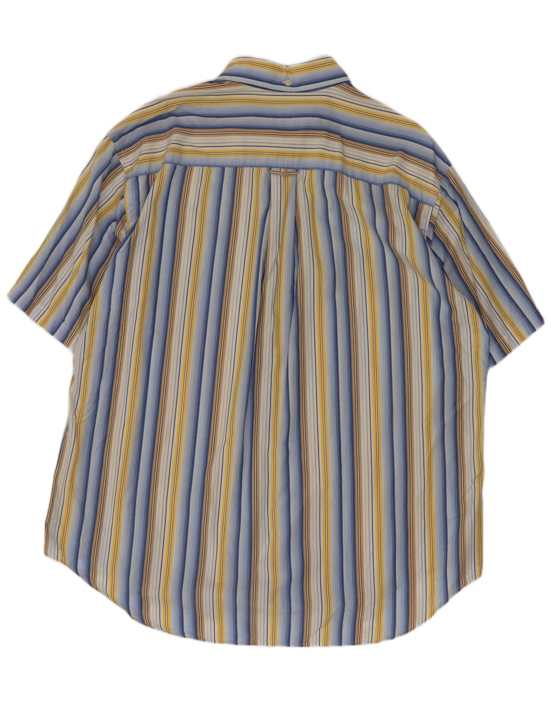 Lacoste Mens Short Sleeve Shirt Size 46 2XL Multicoloured Striped