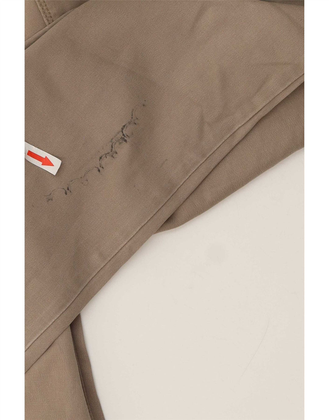 Benetton Womens Slim Casual Trousers W30 L30 Beige