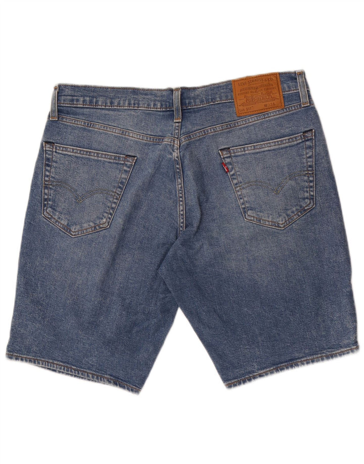 Levi's Mens 511 Slim Denim Shorts W33 Medium Blue