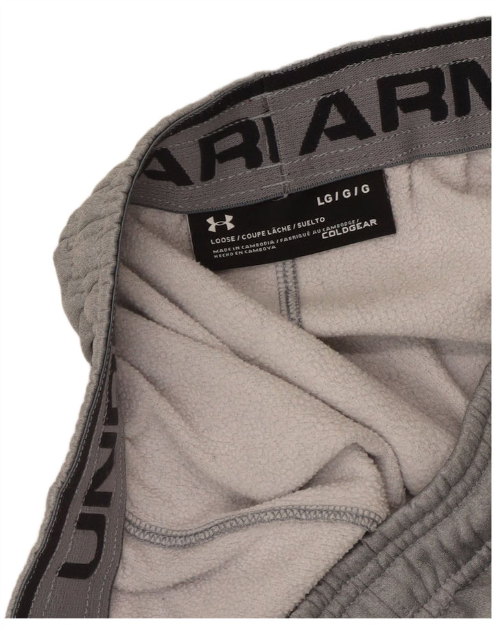 Under Armour Mens Cold Gear Tracksuit Trousers Joggers Large  Grey