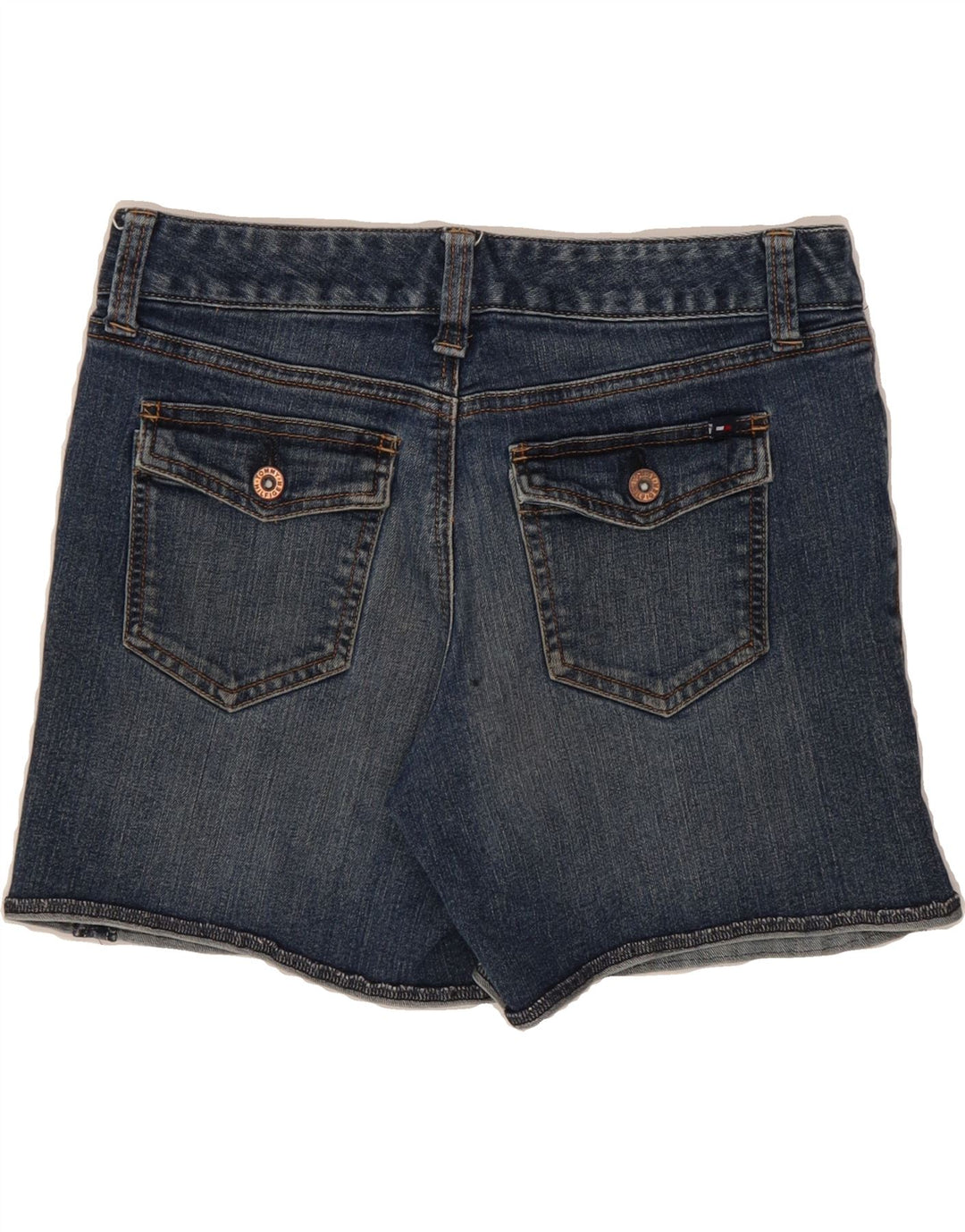 TOMMY HILFIGER Womens Denim Shorts  W30 Medium Blue Vintage Tommy Hilfiger and Second-Hand Tommy Hilfiger from Messina Hembry 
