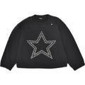 DIESEL Girls Graphic Sweatshirt Jumper 15-16 Years Black Cotton | Vintage Diesel | Thrift | Second-Hand Diesel | Used Clothing | Messina Hembry 