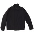 Reiss Mens Bomber Jacket UK 40 Large Black Polyester