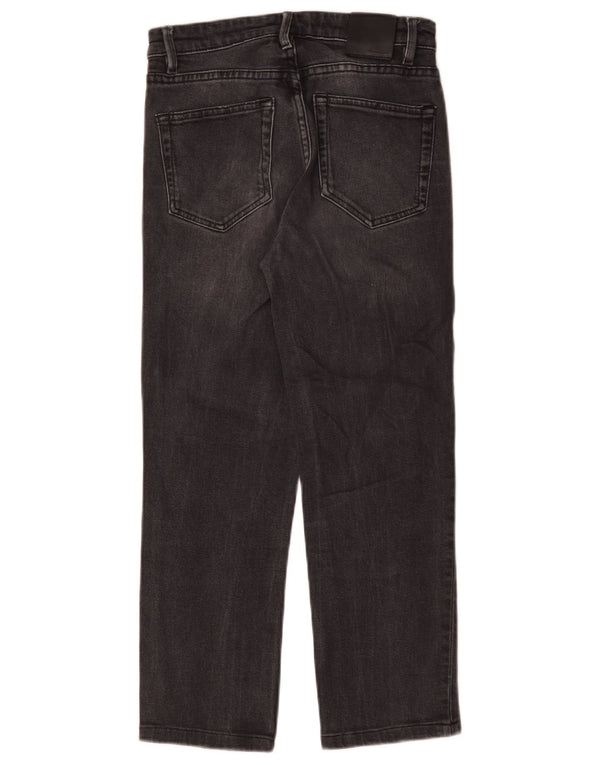 Massimo Dutti Womens Cropped Jeans EU 34 2XS W24 L22 Grey Cotton