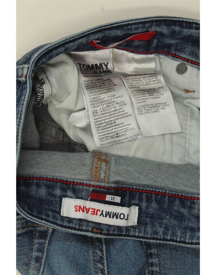 Tommy Hilfiger Mens Slim Jeans W31 L32 Blue Cotton
