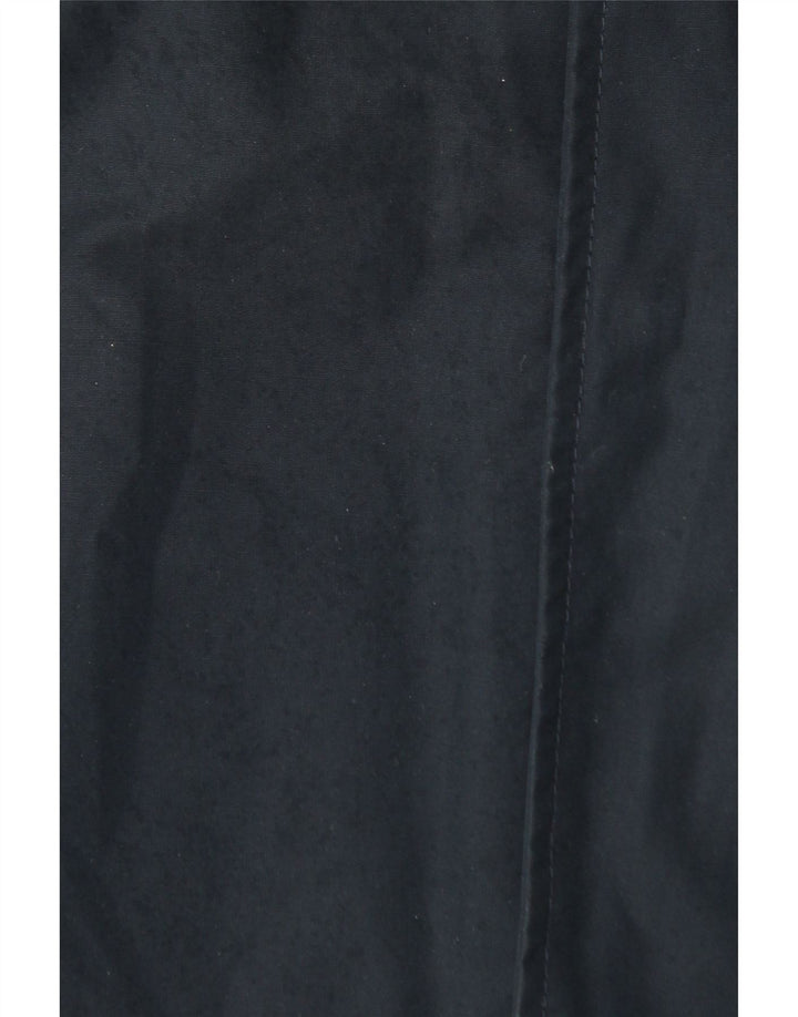 Marks & Spencer Mens Hooded Windbreaker Jacket UK 42 XL Navy Blue