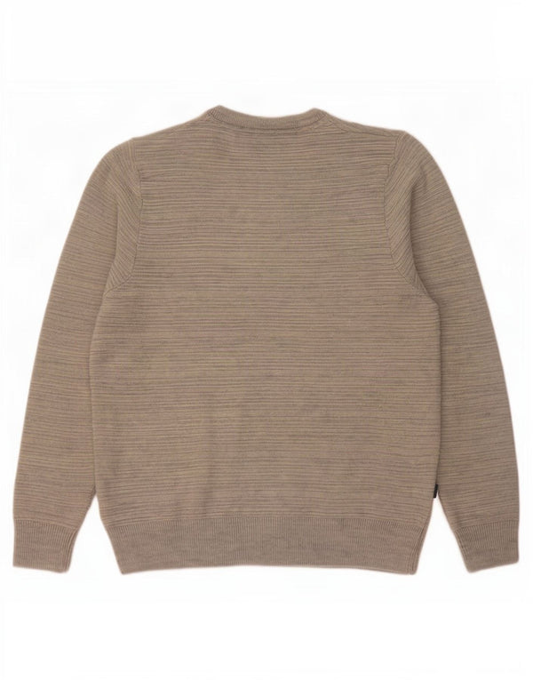 Fila Mens Crew Neck Jumper Sweater Medium Grey Flecked