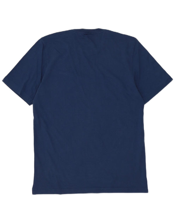 Adidas Mens T-Shirt Top Small Navy Blue Cotton