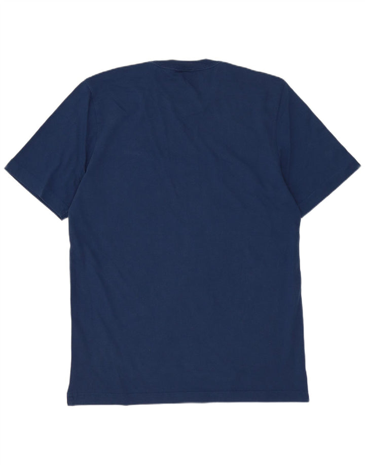Adidas Mens T-Shirt Top Small Navy Blue Cotton