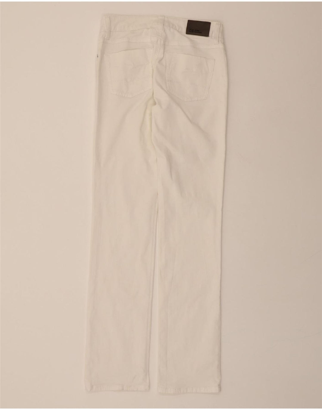 HUGO BOSS Womens Straight Jeans W29 L34  White Cotton Vintage Hugo Boss and Second-Hand Hugo Boss from Messina Hembry 