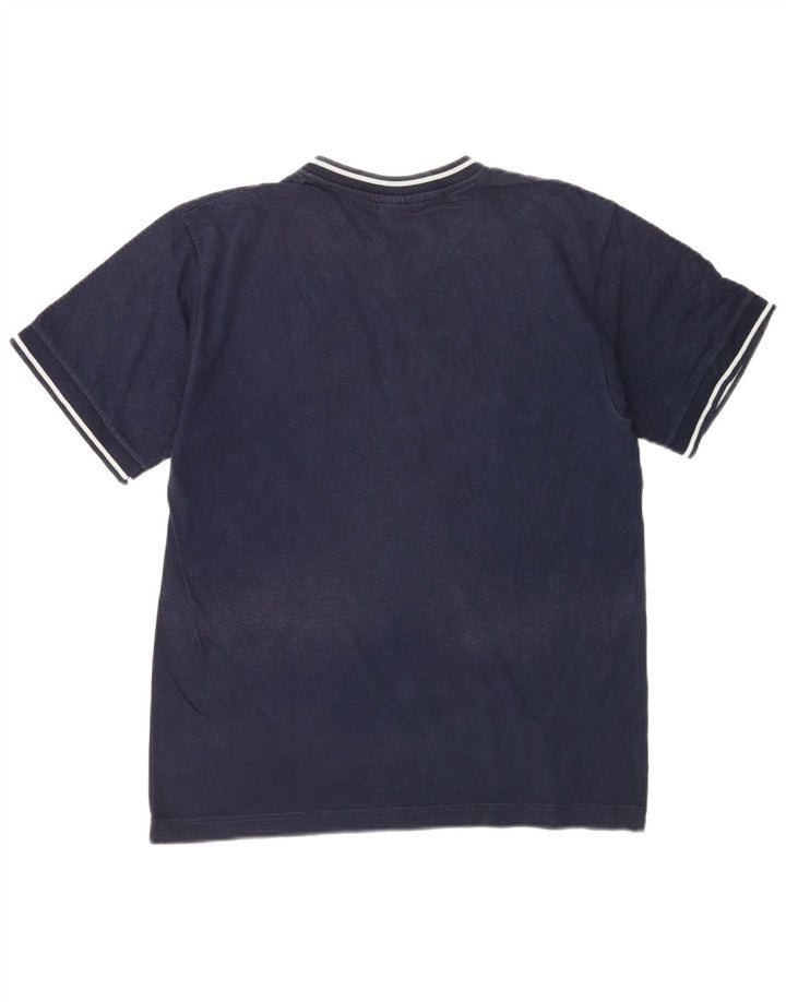Champion Mens T-Shirt Top Small Navy Blue
