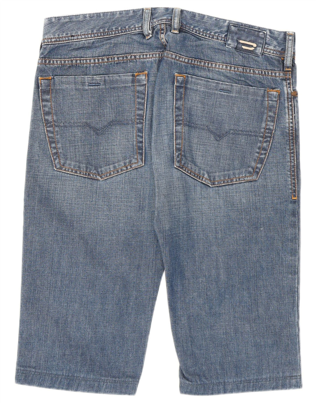 Diesel Mens Denim Shorts W31 Medium Blue Cotton