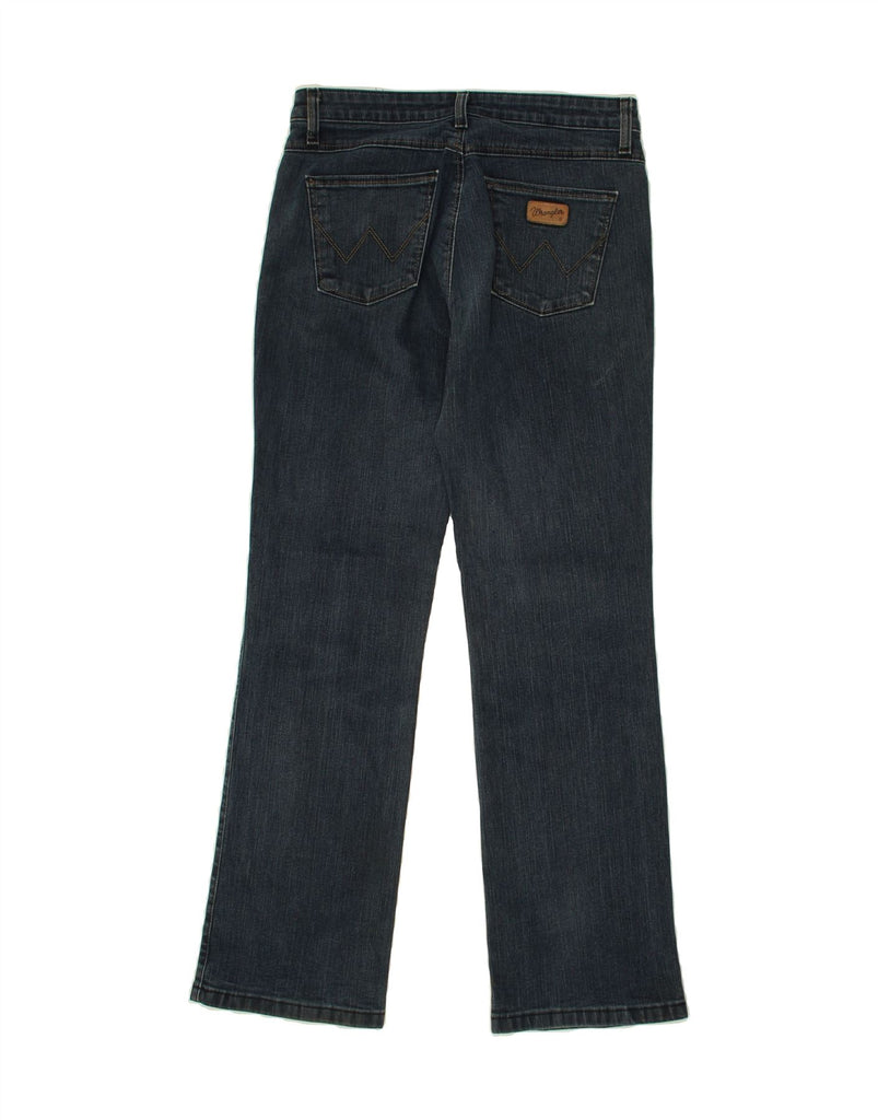 WRANGLER Womens Bootcut Jeans W30 L30 Navy Blue Cotton | Vintage Wrangler | Thrift | Second-Hand Wrangler | Used Clothing | Messina Hembry 