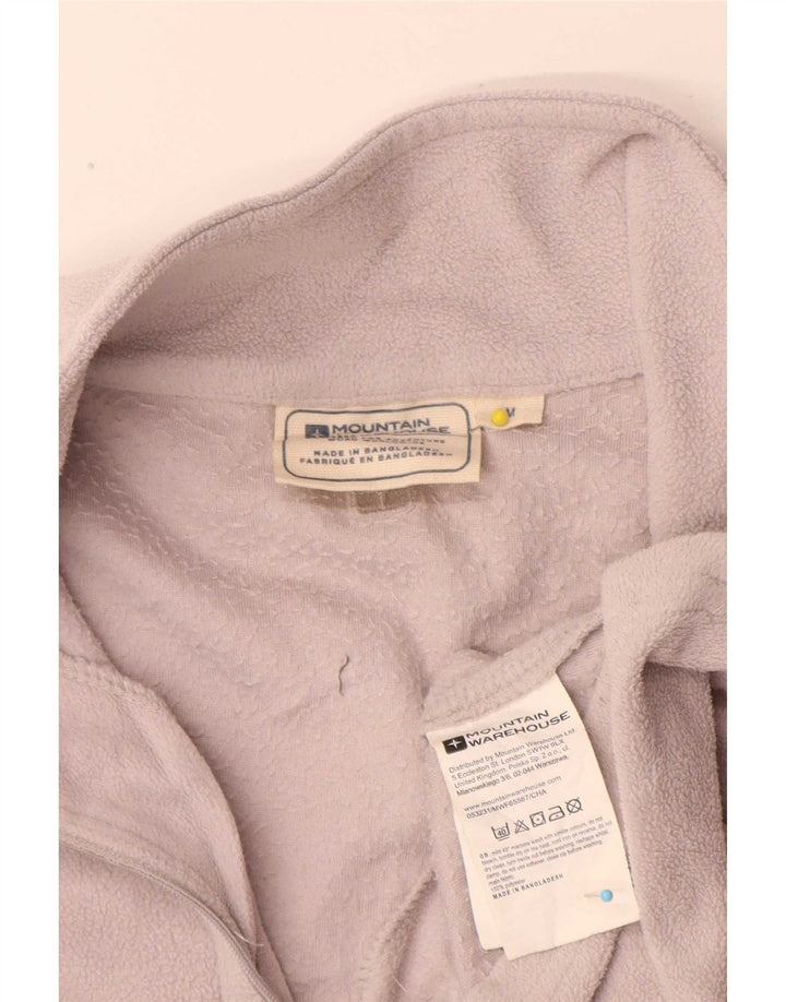 Mountain Warehouse Mens Zip Neck Fleece Jumper Medium Grey