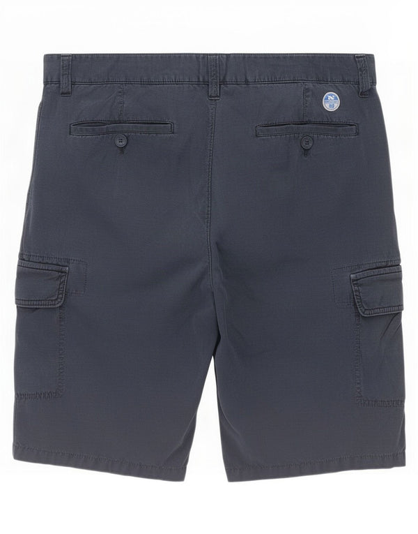 North Sails Mens Cargo Shorts W38 XL Navy Blue