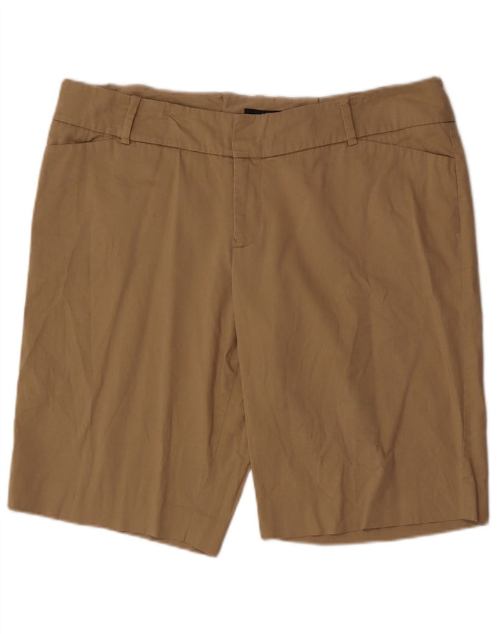 Mossimo Womens Casual Shorts W36 XL Brown Cotton