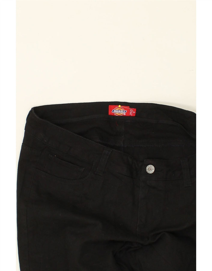 DICKIES Womens Flared Jeans US 11 Large W32 L28 Black Cotton | Vintage Dickies | Thrift | Second-Hand Dickies | Used Clothing | Messina Hembry 