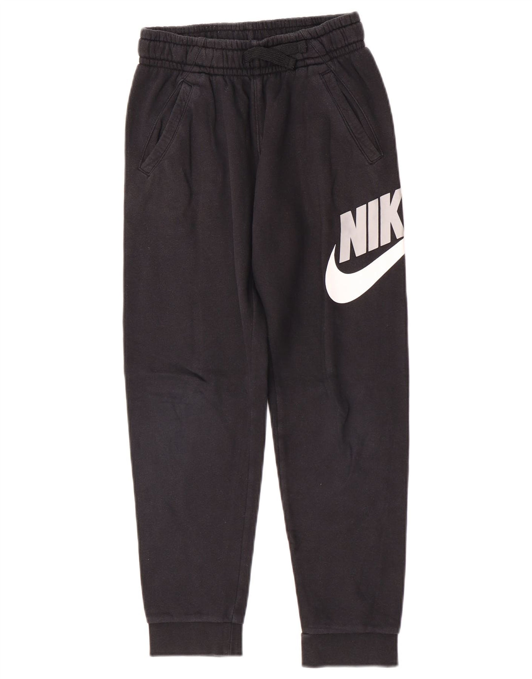 Nike Boys Graphic Tracksuit Trousers Joggers 10-11 Years Medium Black