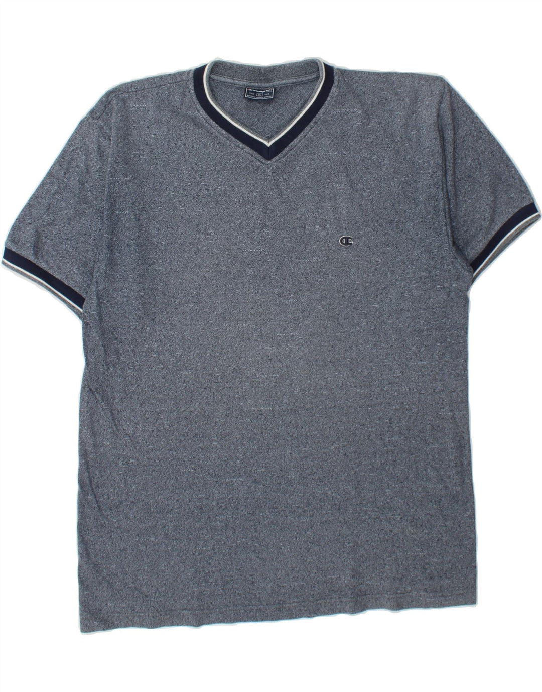CHAMPION Mens T-Shirt Top XL Grey Cotton Vintage Champion and Second-Hand Champion from Messina Hembry 