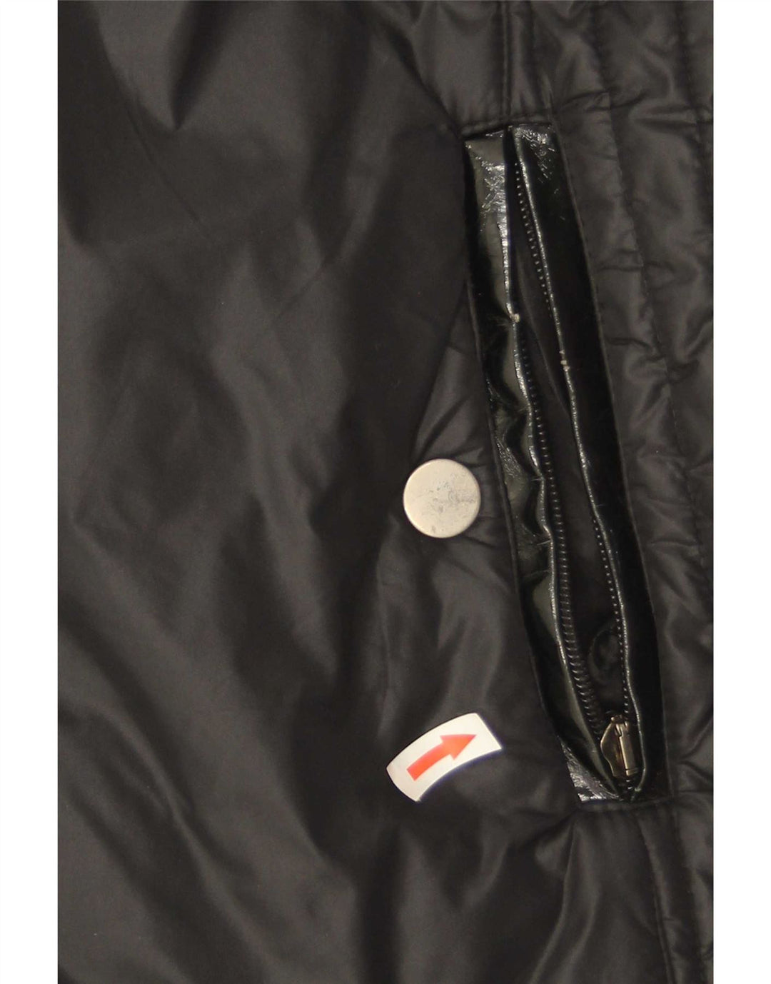 Fiorella Rubino Womens Padded Coat UK 20 2XL Black Polyamide